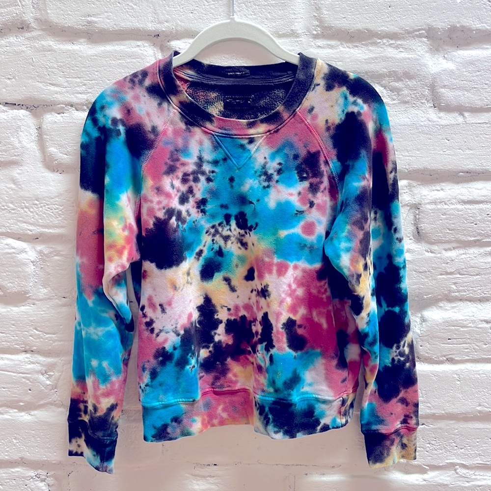 MOTHER tie dye sweatshirt